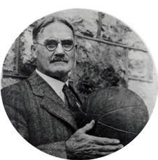 Dr. James Naismith, the inventor of basketball Image in the Public Domain